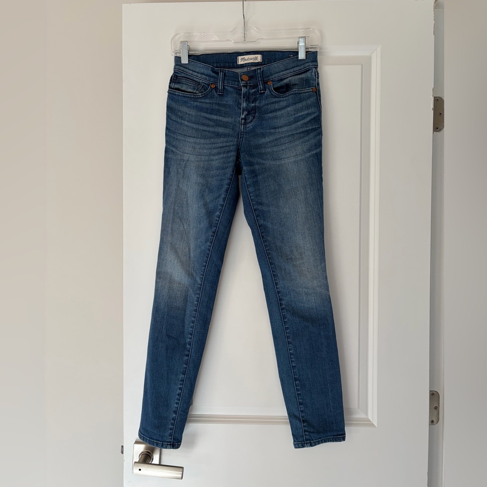 Madewell Dark Blue Skinny Jeans
